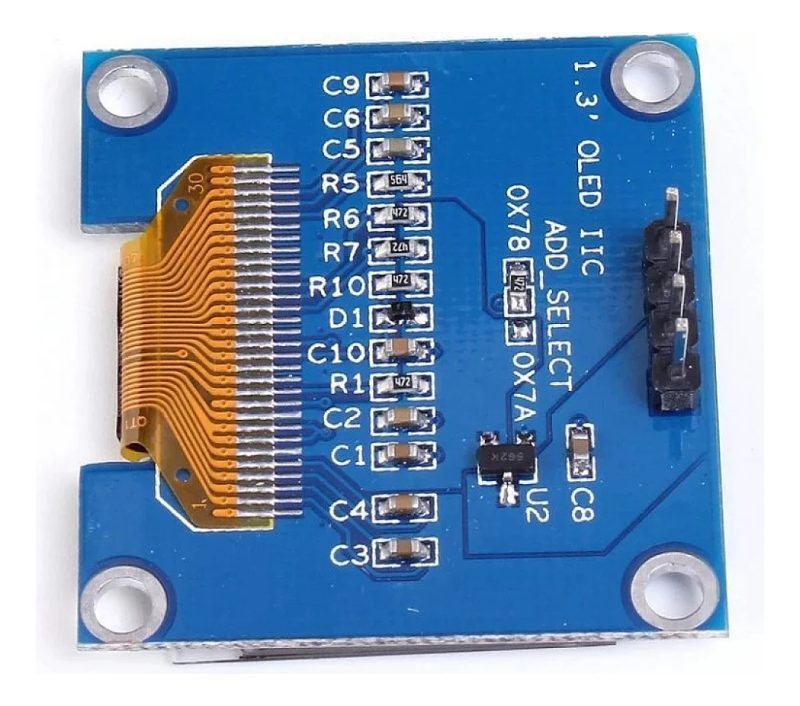 Display Oled Display 1.3p Arduino Raspberry Arm Esp32 I2c - Image 8