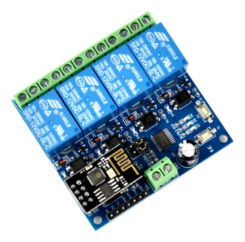Modulo Relay Rele 4 Canales Esp8266 Proyectos Domotica App - Image 8