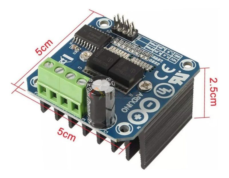 Puente H Driver Bts7960 Bts7960b 43a Motor Arduino Raspberry - Image 5