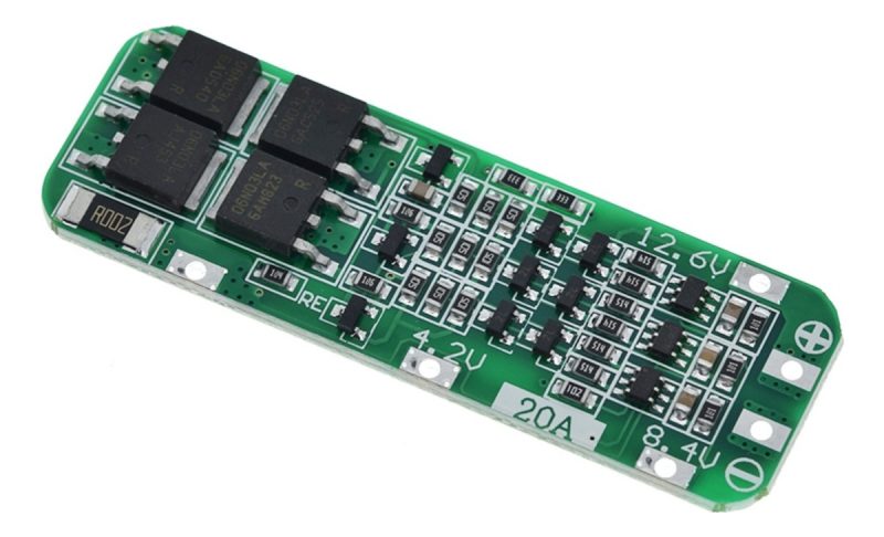 2 Pack Modulo Placa Carga Bms 3s 18650 12,6v Proteccion 20a - Image 2