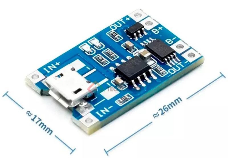 X3 Pack Modulo Carga Micro Usb 5v Tp4056 18650 + Proteccion - Image 5