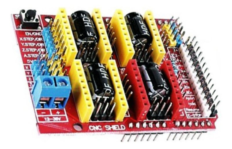 Kit Cnc Shield +4 Drivers A4988+arduino R3+cable Usb - Image 2