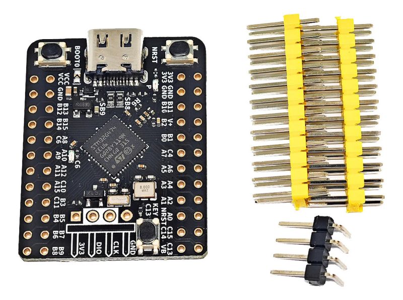 Placa Desarrollo Stm32 Blackpill 2 Stm32g431cbu6 Dsp Arduino