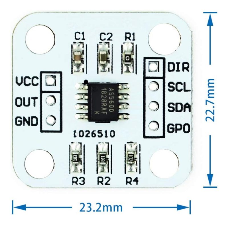 As5600 Encoder Magnetico Absoluto 12bit Dc Motores, Arduino - Image 4