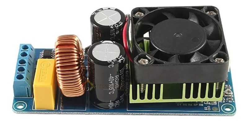 Modulo Amplificador Audio Mono Irs2092 S 500w Rms 58 - 70v - Image 8