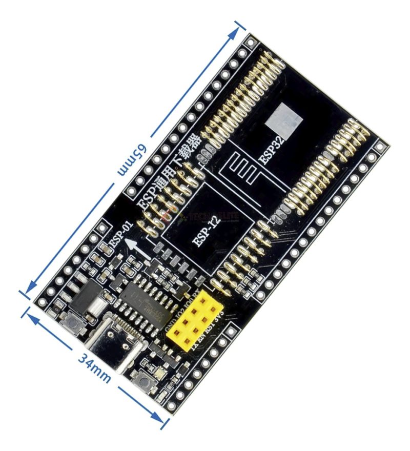 Tarjeta Programador Esp-01 Esp01s Esp12 Esp32 Ch340g - Image 5