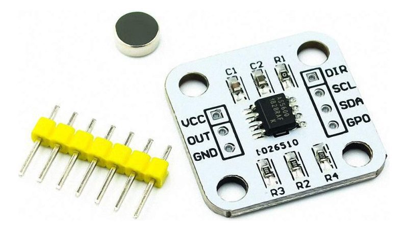 As5600 Encoder Magnetico Absoluto 12bit Dc Motores, Arduino