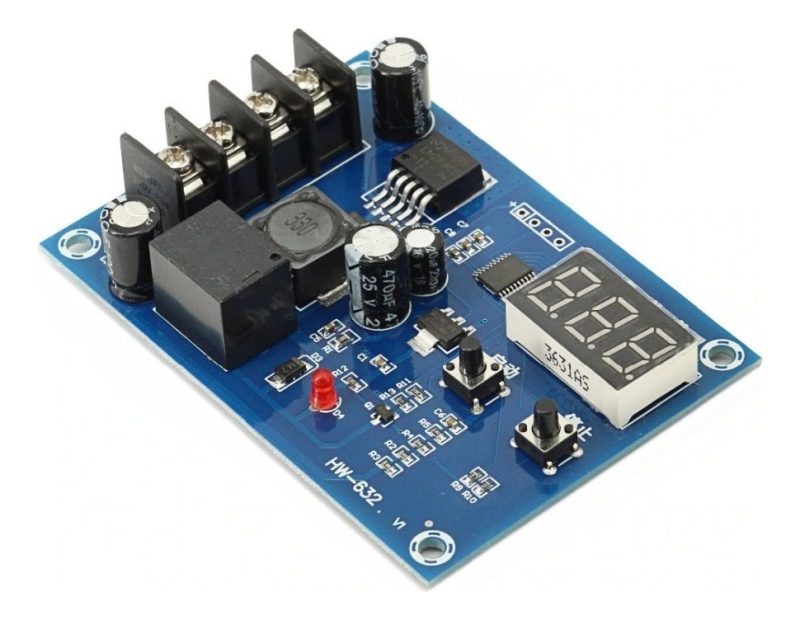 Modulo Control De Carga Baterias 10 A 30v Relay 20a Xh-m603 - Image 4