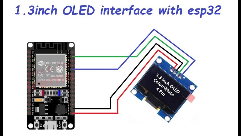 Display Oled Display 1.3p Arduino Raspberry Arm Esp32 I2c - Image 7