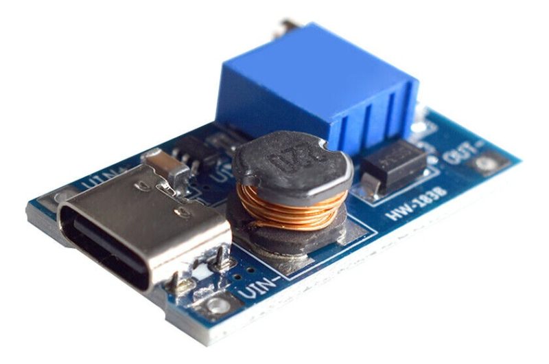 2 X MÃ³dulo Elevador De Voltaje Mt3608 Dc Step Up + Usb C - Image 8