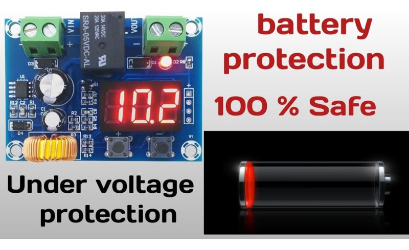Modulo De ProtecciÃ³n De Voltaje Xh-m609 24v Dc 12v Circuito - Image 5