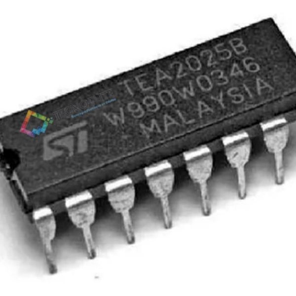 2 X Tea2025 Tea2025b Stereo Audio Amplifier Dip-16 2025b