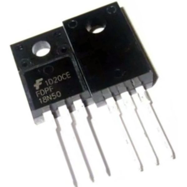 2 X Fdpf 18n50 Fqpf Transistor Mosfet N 500v 18a To-220f