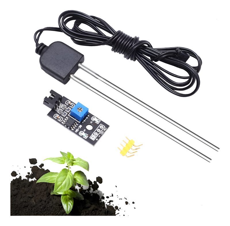 Sensor Humedad Suelo Arduino Higrometro Tierra Anticorrosivo