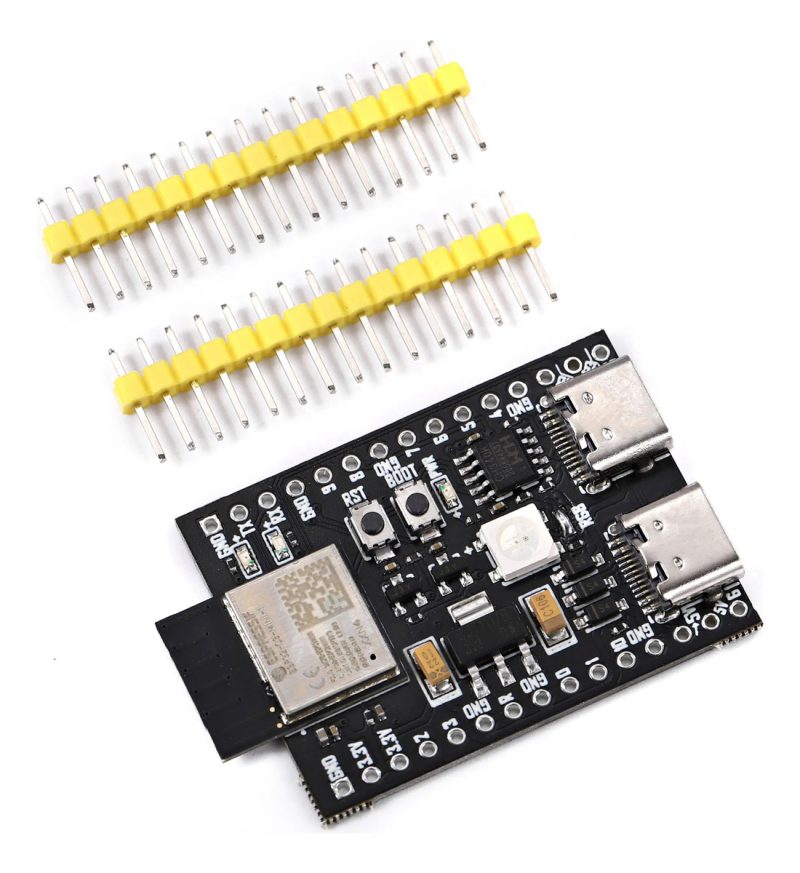 Tarjeta De Desarrollo Esp32 C3 Wifi Ble 5 Usb C Dual Y Rgb - Image 5