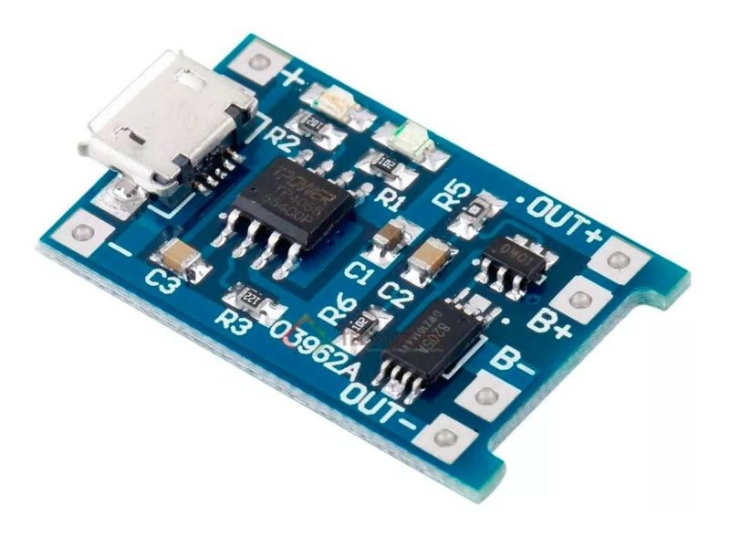 X3 Pack Modulo Carga Micro Usb 5v Tp4056 18650 + Proteccion - Image 2