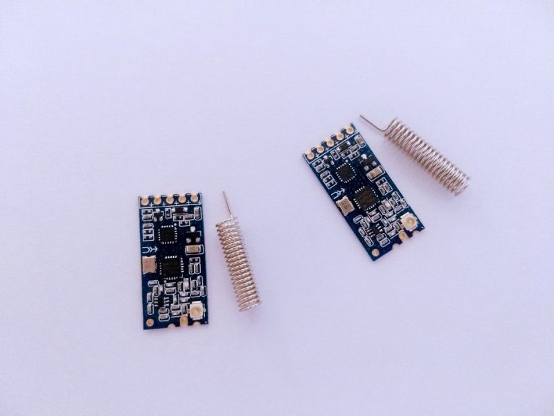 2 X Modulo Hc-12 Si4463 Transmisor Receptor 433mhz 1km Uart - Image 2