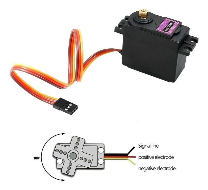 Servo 996r-torque Futaba Spektrum Kyosho Traxxas Mg 996r - Image 9