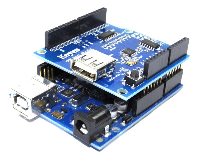 Shield Usb Host 2.0 Proyectos Arduino Google Android Adk - Image 2