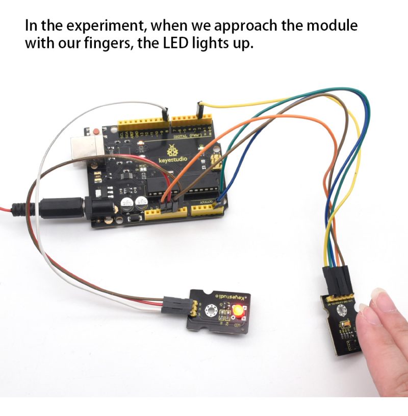 Sensor Proximidad Gestos Luz Apds-9930 Infrarojo Rgb I2c - Image 7