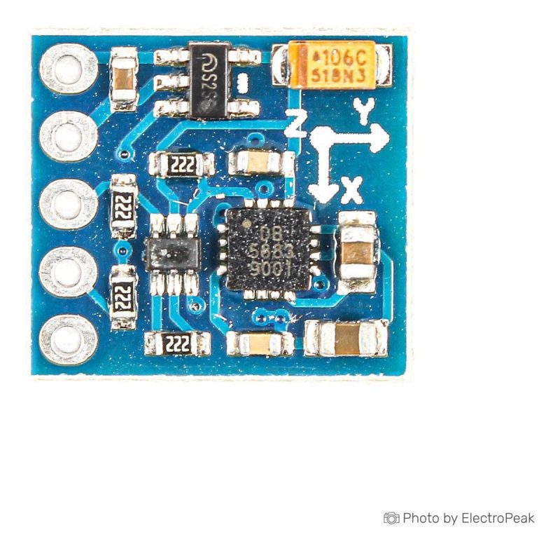 Placa Magnetometro Qmc5883 Qmc5883l Compas 3x Hmc5883l Gy271 - Image 7