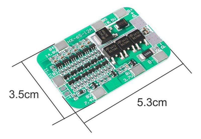 2 X Bms Cargador Bateria 6s Lipo Litio 6 Celdas 15a 12-24v - Image 5