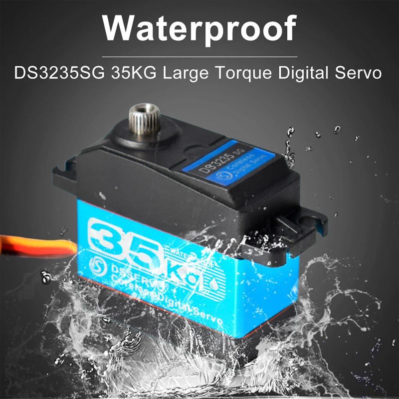 Servomotor Digital Ds3235 35 Kg De Torque Impermeable 180g - Image 7