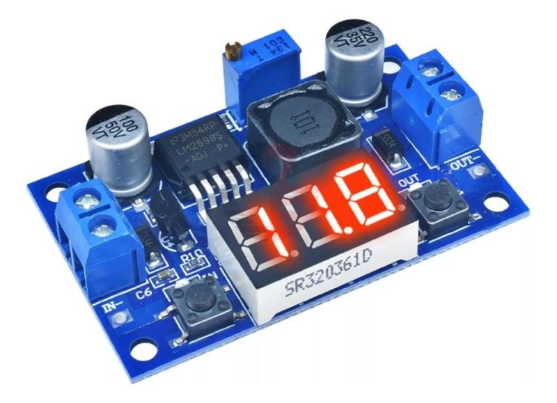 2 X Fuente Lm2596 Step-down Dc-dc 1,23-35v 3a Voltimetro - Image 10