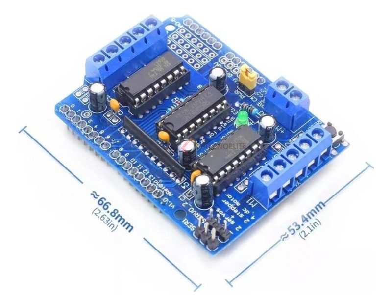 Motor Shield Driver L293d Puente H Pap Dc Servo Arduino L293 - Image 4