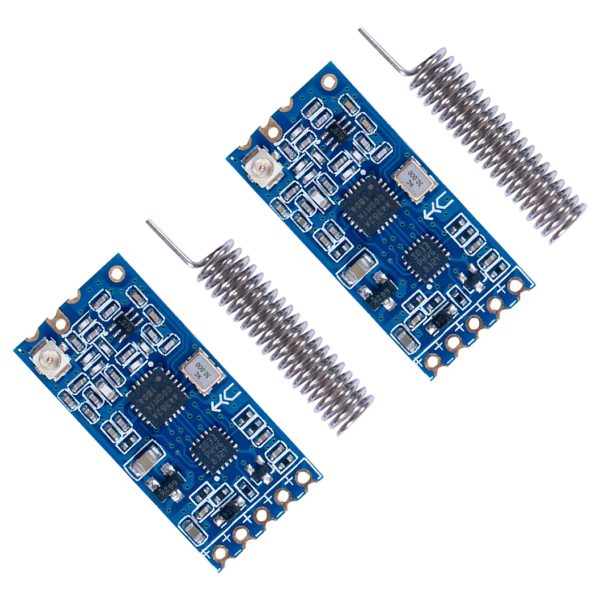 2 X Modulo Hc-12 Si4463 Transmisor Receptor 433mhz 1km Uart