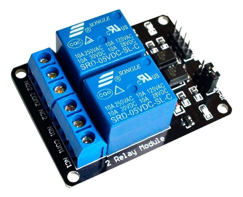 2 X Modulo Relay Rele 2 Canales 5v 10a Arduino Optoacoplado - Image 2
