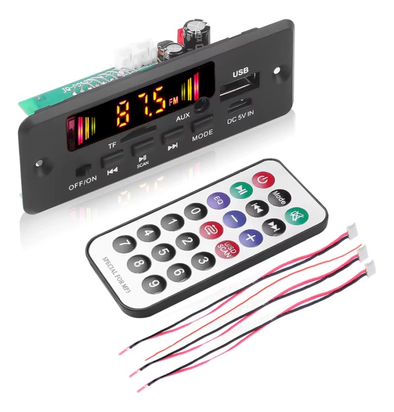 Modulo Audio Bluetooth 5 Jq-d029bt Sd Fm Mp3 5-32v 6w Diy