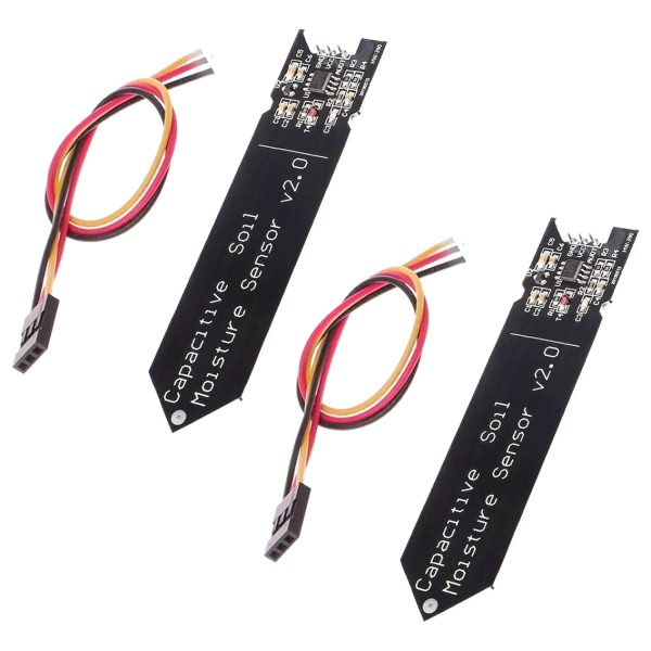 2x Sensor Capacitivo Analogico Humedad Suelo V1.2 Arduino