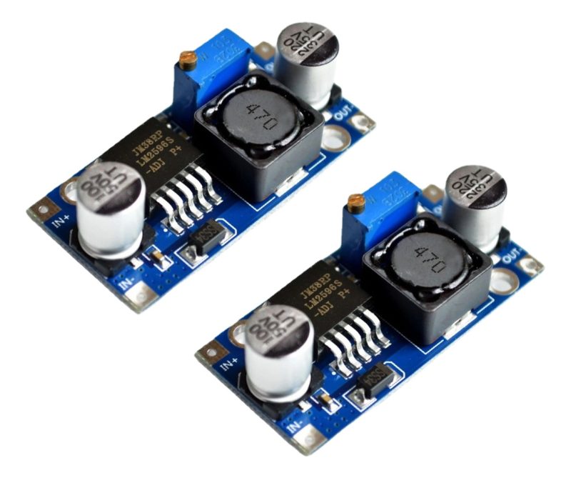 2 Pack Convertidor Dc-dc Lm2596 Reductor