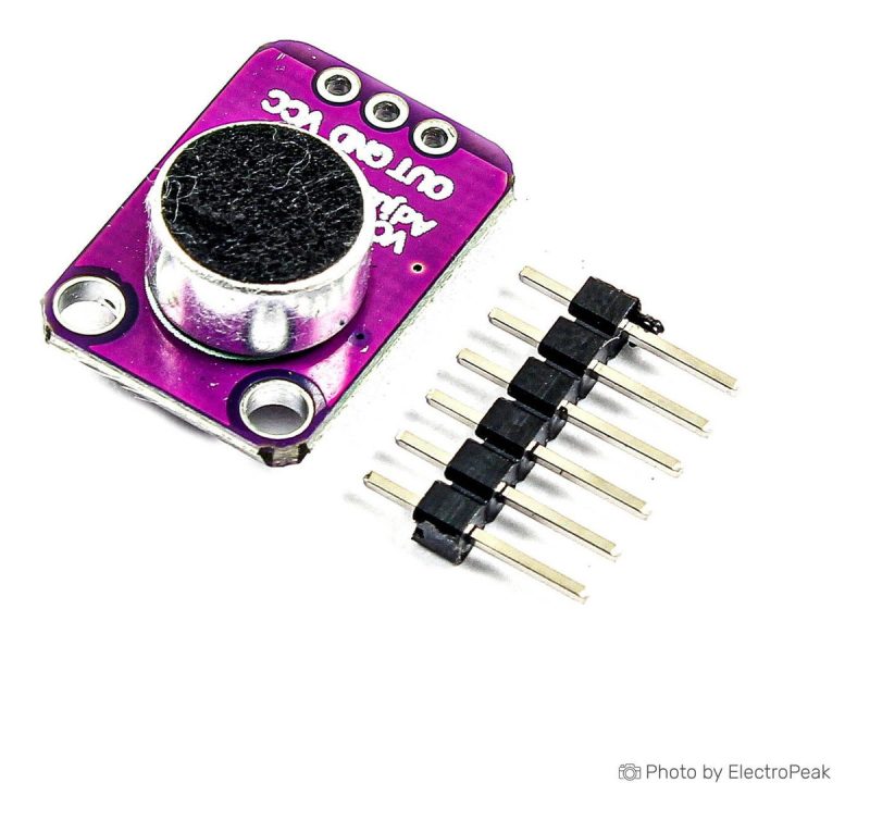 Gy-max4466 Placa Amplificador Microfono Max4466 2,4-5 V - Image 7