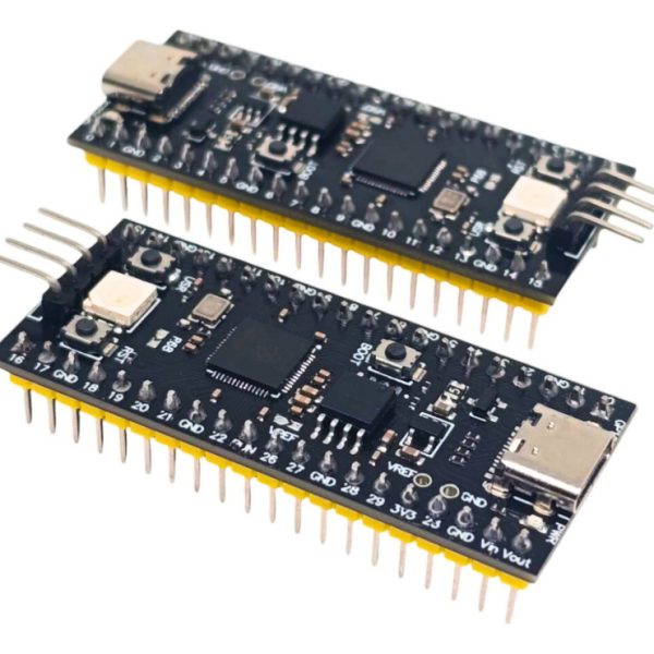 2 X Raspberry Pi Pico Rp2040 Dual Usb C 16mb *pines Soldados