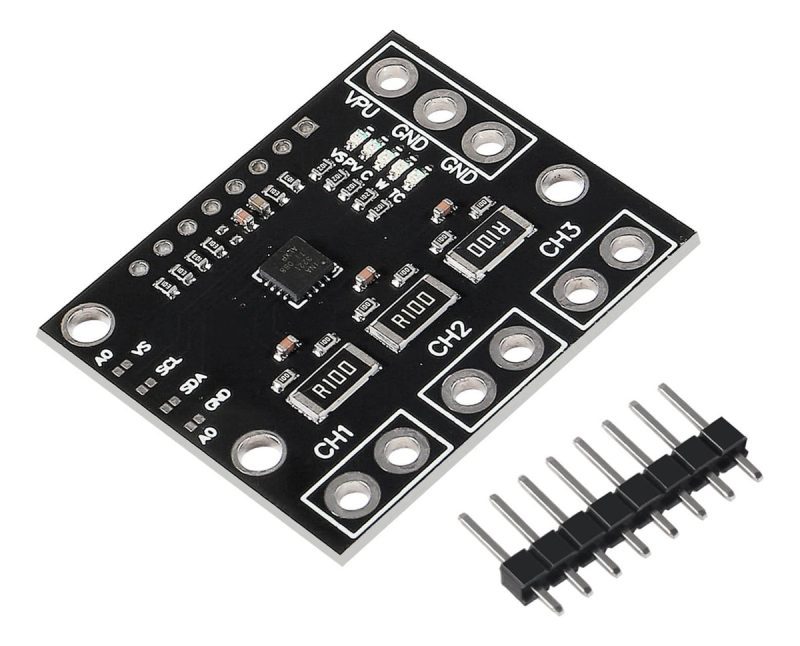 2x Sensor De Corriente Voltaje Dc 3 Ch 0-26v 15a Ina3221 - Image 4