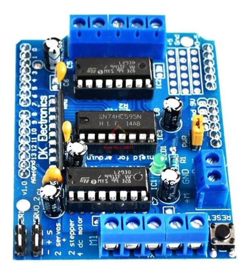 Motor Shield Driver L293d Puente H Pap Dc Servo Arduino L293 - Image 3