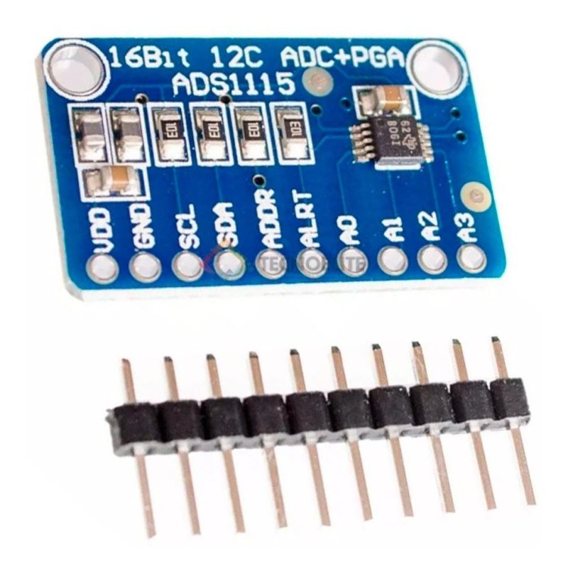 Conversor Analogico A Digital Adc Ads1115 16bit I2c Arduino - Image 3
