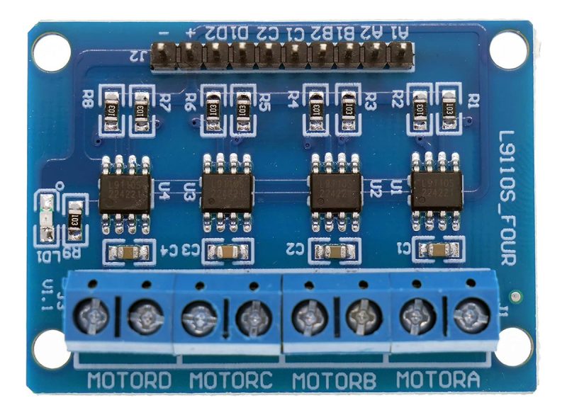 L9110s Modulo Puente H Driver 4 Canales Motores, Arduino