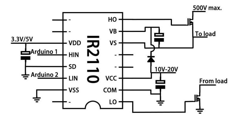 Circuito Integrado Dip Ir2110 Ir Chipsce - Image 2