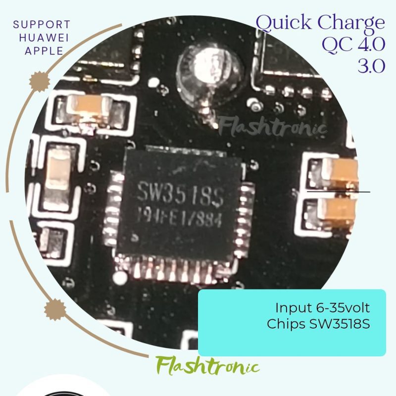 Modulo Carga Ultra Rapido 8 Usb Qc4.0 6-35v Bat Solares - Image 3