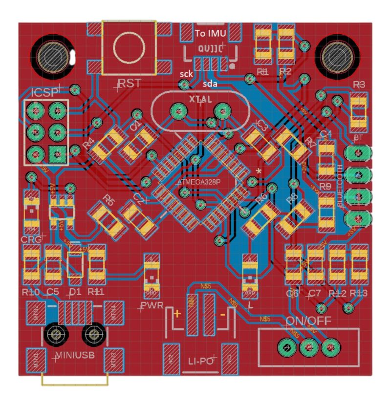 Integrado Atmega328p-au Para Arduino Atmega328 Tqfp32 Pcb - Image 3