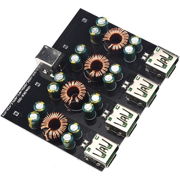 Modulo Carga Ultra Rapido 8 Usb Qc4.0 6-35v Bat Solares