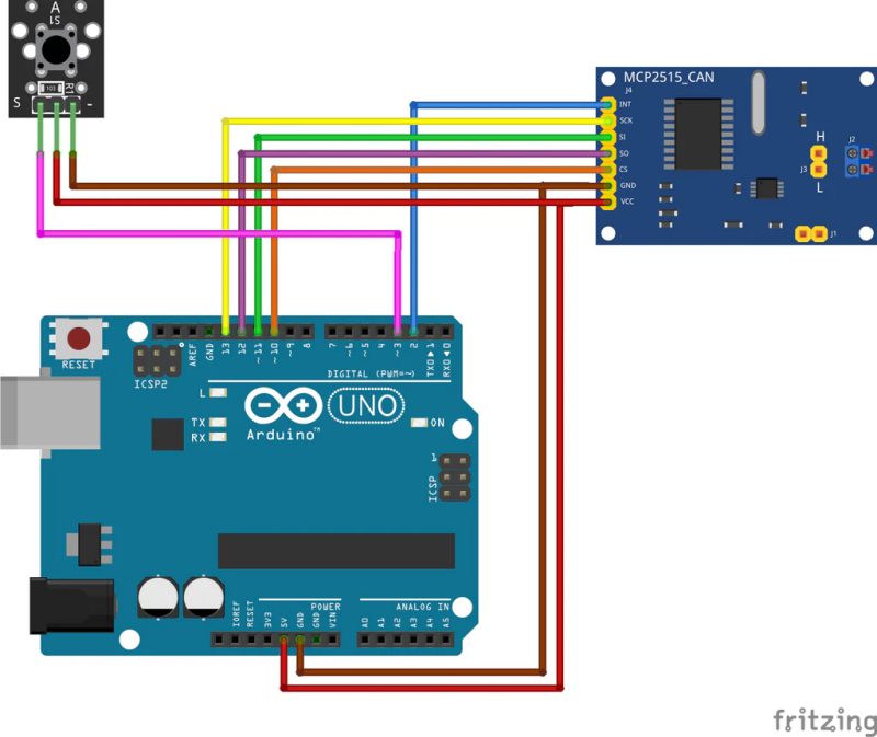Modulo Can Bus Mcp2515 Receptor MÃ³dulo Spi Tja1050 Arduino - Image 5