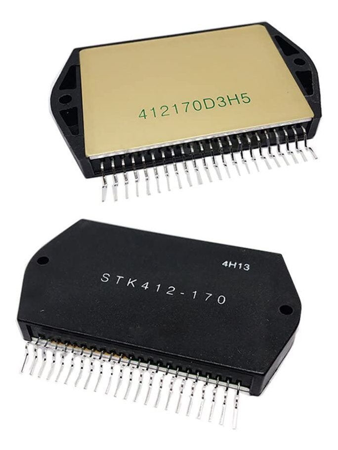 Amplificador De Audio Stk 412-170 150w + 150w Original Nuevo