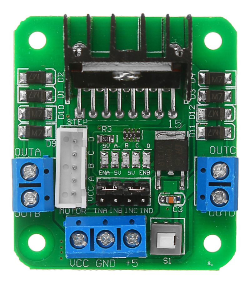 Doble Puente H Driver Controlador L298n V2 Motor Dc Arduino - Image 9