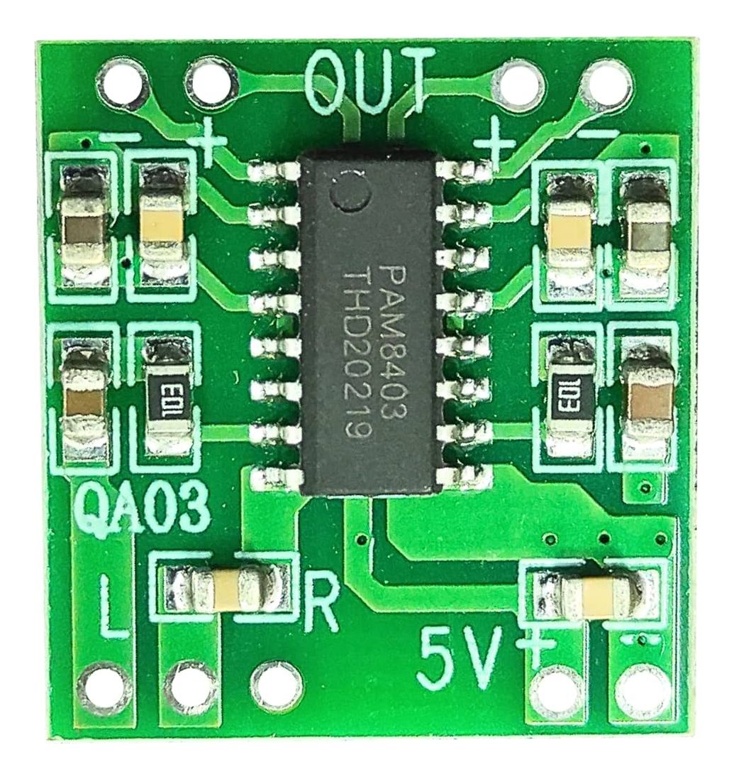 Kit Modulo Amplificador Pam8403 Estéreo + 2 Bocinas Y Cables 5 Kit Modulo Amplificador Pam8403 Estéreo + 2 Bocinas Y Cables - Image 5