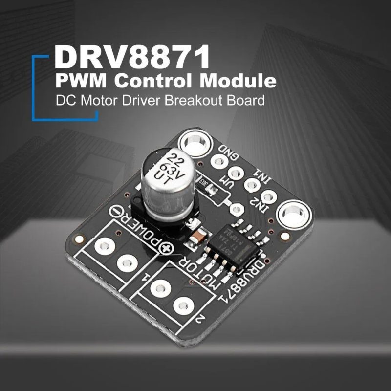Drv8871 Driver Motor Cc 45v 3.6a Arduino Esp32 + Eficiencia - Image 6