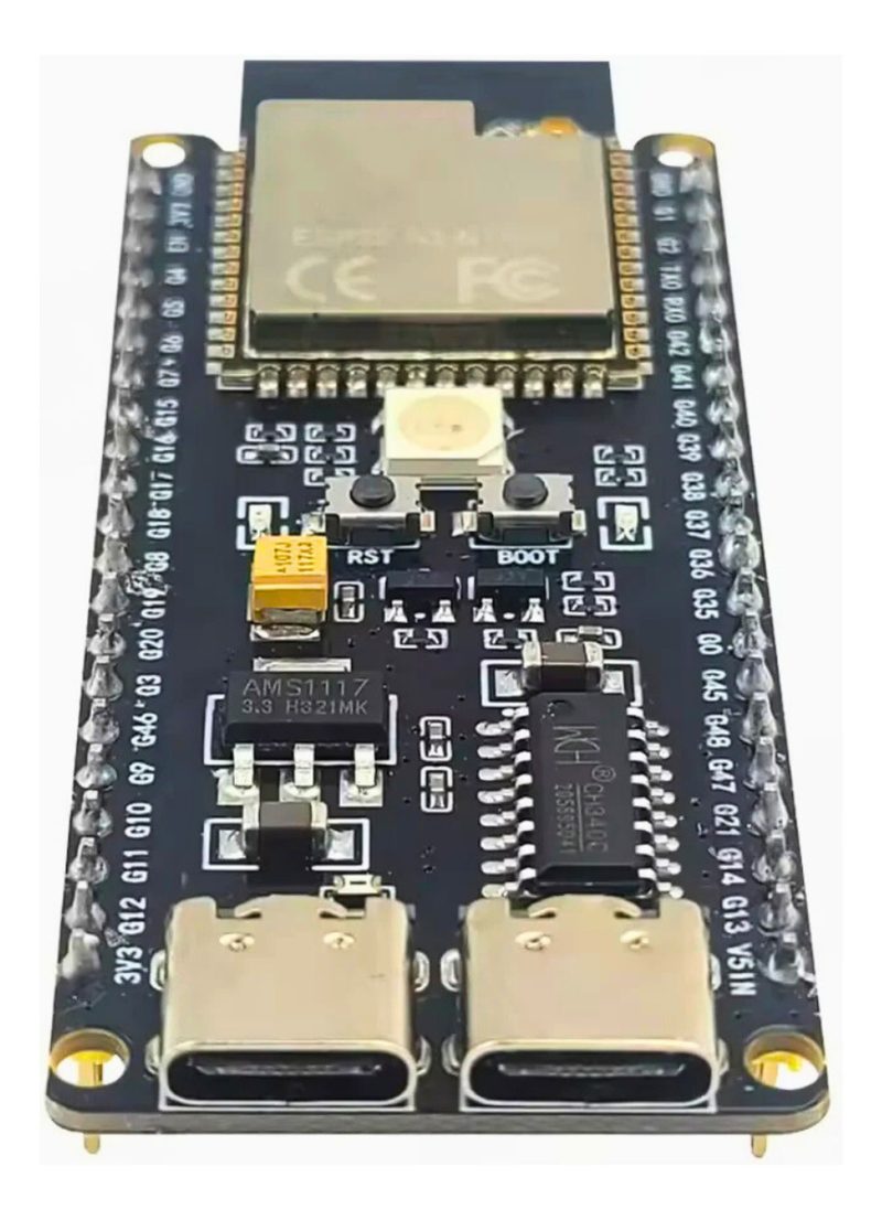Esp32 S3 Devkitc V2 N16r8 240mhz Wifi Ble 5 Mesh Ia + Ipex - Image 7